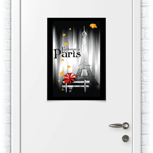 Заказать плакат в Москве. Плакат A2(42x59) Осень в Париже. от Zorgo-Art  - готовые дизайны и нанесение принтов.