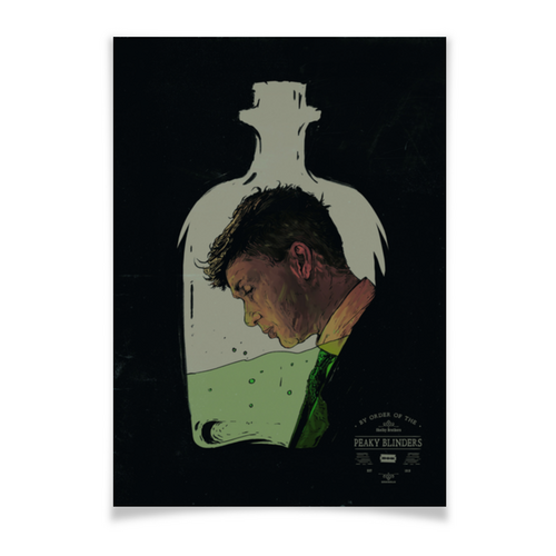 Заказать плакат в Москве. Плакат A2(42x59) Острые козырьки / Peaky Blinders от kino.printio.ru - готовые дизайны и нанесение принтов.