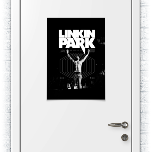 Заказать плакат в Москве. Плакат A2(42x59) Linkin Park от geekbox - готовые дизайны и нанесение принтов.