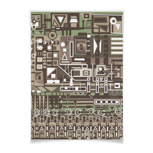 Заказать плакат в Москве. Плакат A2(42x59) FG345gh от Vadim Koval - готовые дизайны и нанесение принтов.