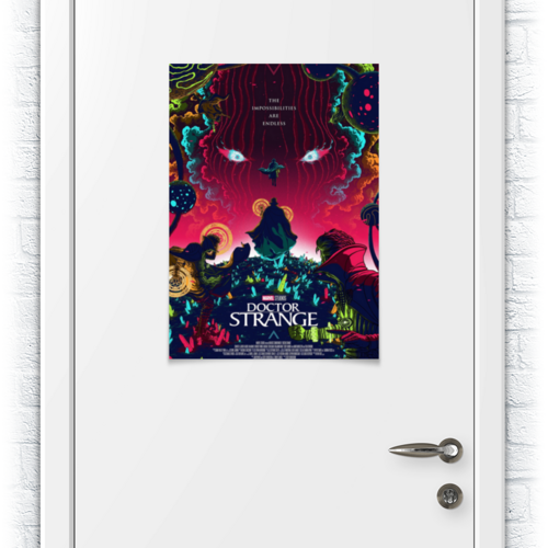 Заказать плакат в Москве. Плакат A2(42x59) Доктор Стрэндж / Doctor Strange от kino.printio.ru - готовые дизайны и нанесение принтов.