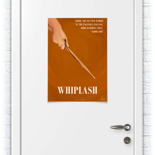 Заказать плакат в Москве. Плакат A2(42x59) Одержимость / Whiplash от kino.printio.ru - готовые дизайны и нанесение принтов.