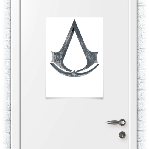 Заказать плакат в Москве. Плакат A2(42x59) Assassin’s Creed от GeekFox  - готовые дизайны и нанесение принтов.