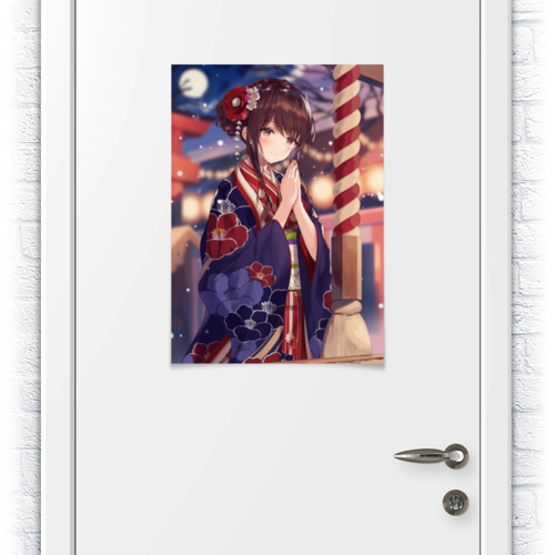 Заказать плакат в Москве. Плакат A2(42x59) Anime от Anastasia Anastasia - готовые дизайны и нанесение принтов.