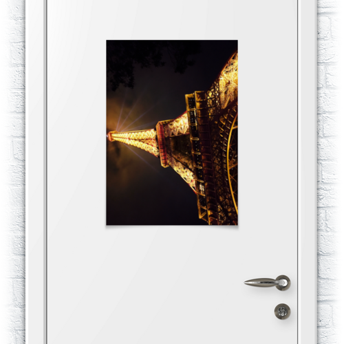 Заказать плакат в Москве. Плакат A2(42x59) Эйфелева башня  от Plekhan.T - готовые дизайны и нанесение принтов.