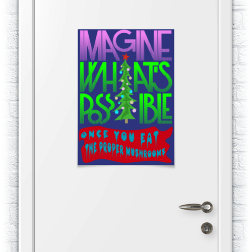 Заказать плакат в Москве. Плакат A2(42x59) «Imagine What's Possible...» от Andy Quarry - готовые дизайны и нанесение принтов.