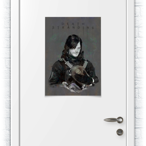 Заказать плакат в Москве. Плакат A2(42x59) Death Stranding от Дана Столыпина - готовые дизайны и нанесение принтов.