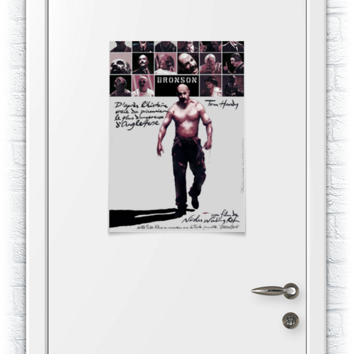 Заказать плакат в Москве. Плакат A2(42x59) Бронсон / Bronson от kino.printio.ru - готовые дизайны и нанесение принтов.