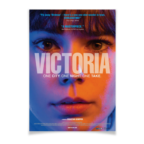 Заказать плакат в Москве. Плакат A2(42x59) Виктория / Victoria от kino.printio.ru - готовые дизайны и нанесение принтов.