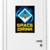 Заказать плакат в Москве. Плакат A2(42x59) Space Drink от The Spaceway  - готовые дизайны и нанесение принтов.