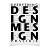 Заказать плакат в Москве. Плакат A2(42x59) D.M.E.P. poster#1 от DesignMesign  - готовые дизайны и нанесение принтов.