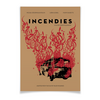 Заказать плакат в Москве. Плакат A2(42x59) Пожары / Incendies от kino.printio.ru - готовые дизайны и нанесение принтов.