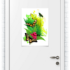 Заказать плакат в Москве. Плакат A2(42x59) Бабочки в цветах. от Zorgo-Art  - готовые дизайны и нанесение принтов.