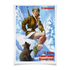 Заказать плакат в Москве. Плакат A2(42x59) На 23 февраля коллегам от Apfelbaum - готовые дизайны и нанесение принтов.