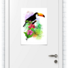 Заказать плакат в Москве. Плакат A2(42x59) Тропические птицы от Зорго АРТ. от Zorgo-Art  - готовые дизайны и нанесение принтов.
