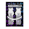 Заказать плакат в Москве. Плакат A2(42x59) MARSHMELLO - РАСПИСАНИЕ УРОКОВ от weeert - готовые дизайны и нанесение принтов.
