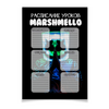 Заказать плакат в Москве. Плакат A2(42x59) MARSHMELLO - РАСПИСАНИЕ УРОКОВ от weeert - готовые дизайны и нанесение принтов.