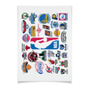 Заказать плакат в Москве. Плакат A2(42x59) NBA. Национальная баскетбольная ассоциация от Виктор Гришин - готовые дизайны и нанесение принтов.