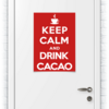 Заказать плакат в Москве. Плакат A2(42x59) Keep Calm and Drink Cacao от Andy Quarry - готовые дизайны и нанесение принтов.
