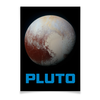 Заказать плакат в Москве. Плакат A2(42x59) Плутон от The Spaceway  - готовые дизайны и нанесение принтов.
