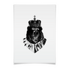 Заказать плакат в Москве. Плакат A2(42x59) Царь Медведь от Ivan Joh - готовые дизайны и нанесение принтов.