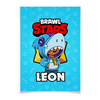 Заказать плакат в Москве. Плакат A2(42x59) BRAWL STARS LEON от geekbox - готовые дизайны и нанесение принтов.