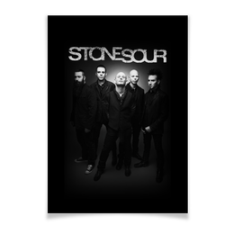 Заказать плакат в Москве. Плакат A2(42x59)  Stone Sour от geekbox - готовые дизайны и нанесение принтов.