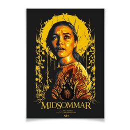 Заказать плакат в Москве. Плакат A2(42x59) Солнцестояние / Midsommar от kino.printio.ru - готовые дизайны и нанесение принтов.