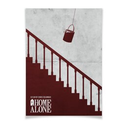 Заказать плакат в Москве. Плакат A2(42x59) Один дома / Home Alone от kino.printio.ru - готовые дизайны и нанесение принтов.