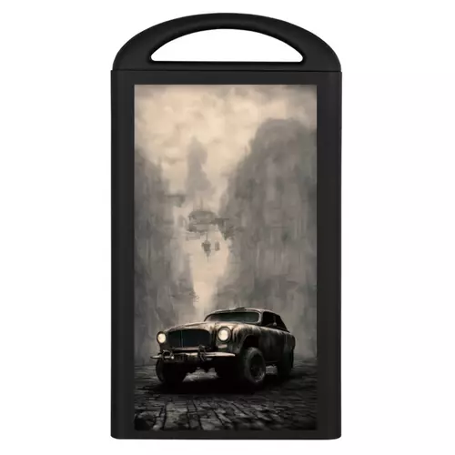 Заказать внешние аккумуляторы в Москве. Внешний аккумулятор Steampunk car от Дана Столыпина - готовые дизайны и нанесение принтов.