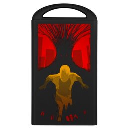 Заказать внешние аккумуляторы в Москве. Внешний аккумулятор Злой дух от Дана Столыпина - готовые дизайны и нанесение принтов.