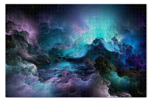Заказать пазл в Москве. Пазл 73.5x48.8 см (1000 элементов) Abstract cloud от scoopysmith - готовые дизайны и нанесение принтов.