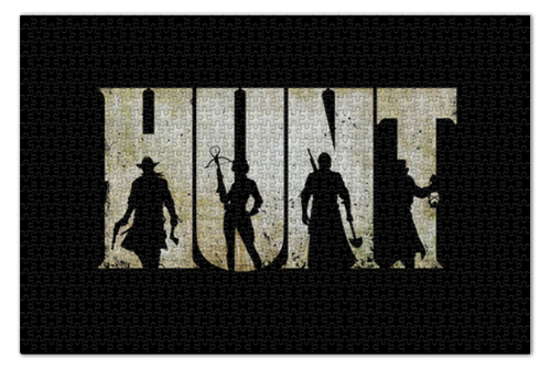 Заказать пазл в Москве. Пазл 73.5x48.8 см (1000 элементов) Hunt: Showdown от scoopysmith - готовые дизайны и нанесение принтов.