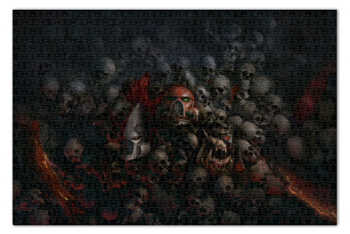 Заказать пазл в Москве. Пазл 73.5x48.8 см (1000 элементов) Warhammer  от scoopysmith - готовые дизайны и нанесение принтов.