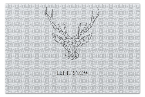 Заказать пазл в Москве. Пазл 73.5x48.8 см (1000 элементов) Dear Deer от Disignshop - готовые дизайны и нанесение принтов.