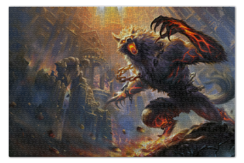 Заказать пазл в Москве. Пазл 73.5x48.8 см (1000 элементов) Werewolf от scoopysmith - готовые дизайны и нанесение принтов.