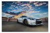 Заказать пазл в Москве. Пазл 73.5x48.8 см (1000 элементов) Nissan GTR от scoopysmith - готовые дизайны и нанесение принтов.