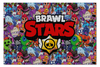 Заказать пазл в Москве. Пазл 73.5x48.8 см (1000 элементов) BRAWL STARS от geekbox - готовые дизайны и нанесение принтов.