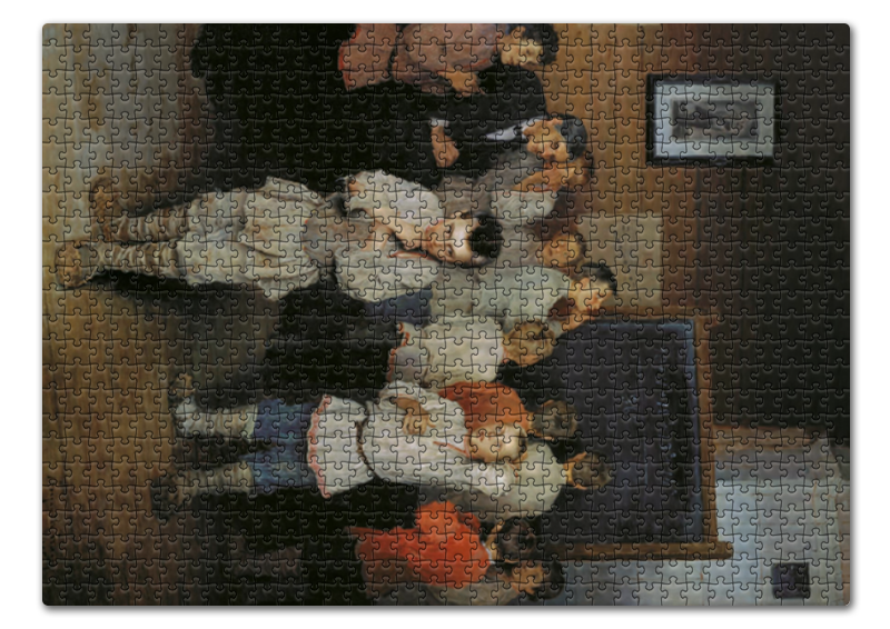 Printio Пазл 43.5×31.4 см (408 элементов) Устный счёт (богданов-бельский)
