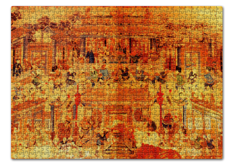 Printio Пазл 43.5×31.4 см (408 элементов) Шаолинь