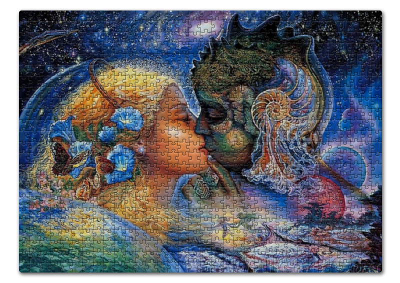 Printio Пазл 43.5×31.4 см (408 элементов) Мир фэнтези