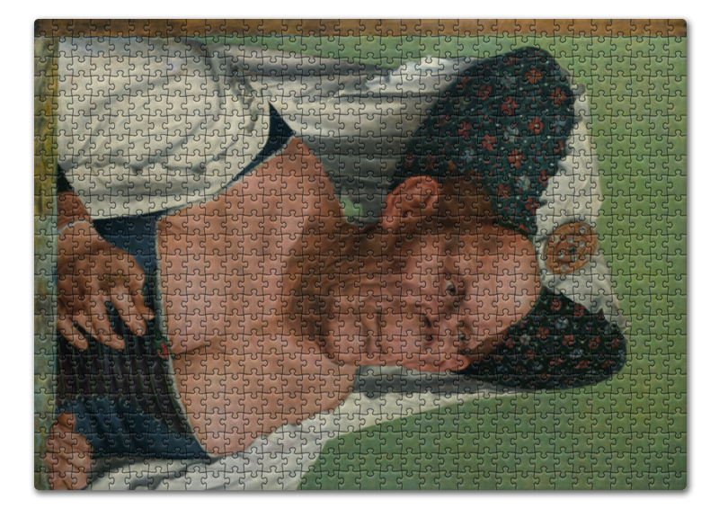 Printio Пазл 43.5×31.4 см (408 элементов) Уродливая герцогиня (квентин массейс) printio пазл 43 5×31 4 см 408 элементов игра в прятки картина фрагонара