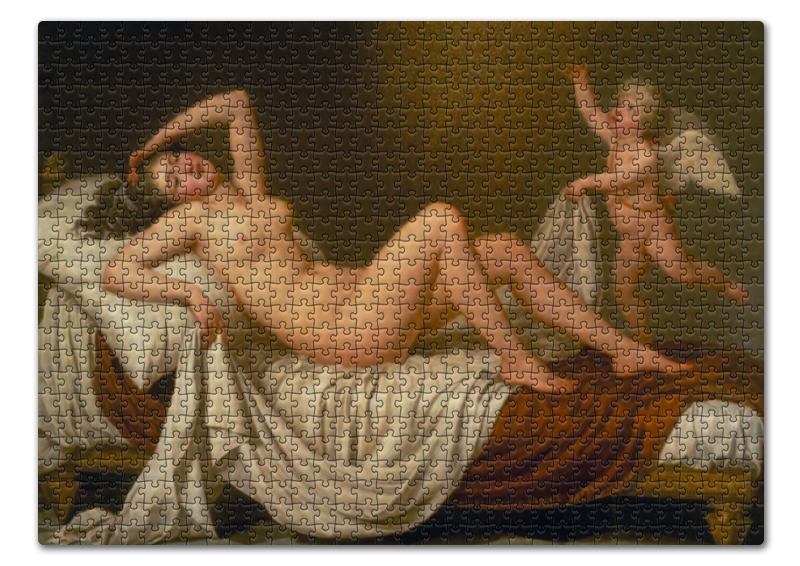 Printio Пазл 43.5×31.4 см (408 элементов) Даная и золотой дождь (адольф вертмюллер)