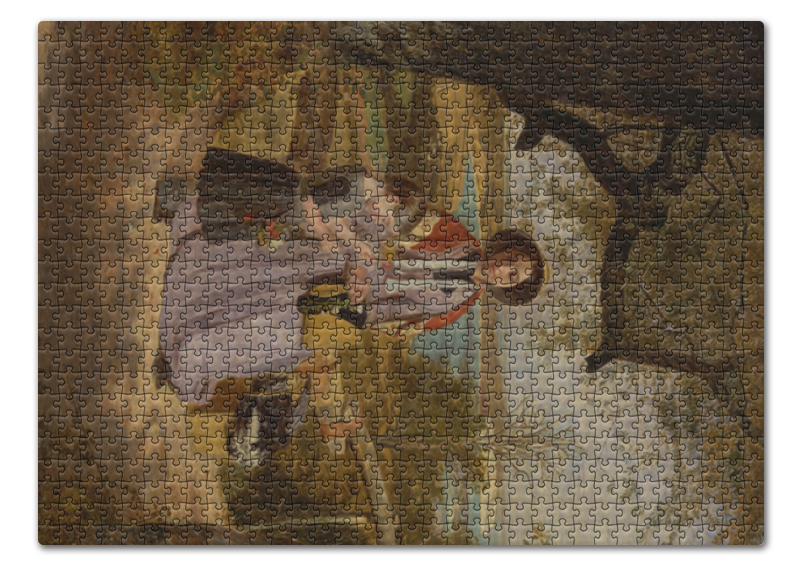 Printio Пазл 43.5×31.4 см (408 элементов) Мать и дитя (джеймс коллинсон) printio значок мать и дитя джеймс коллинсон