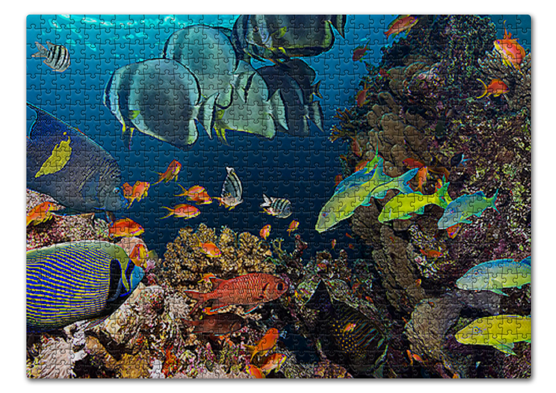 Printio Пазл 43.5×31.4 см (408 элементов) Подводный мир