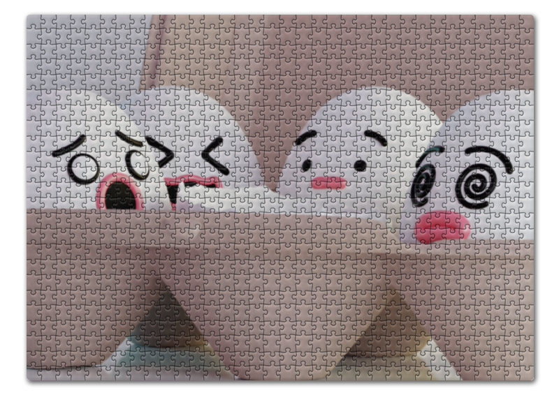 Printio Пазл 43.5×31.4 см (408 элементов) Травмированные яйца