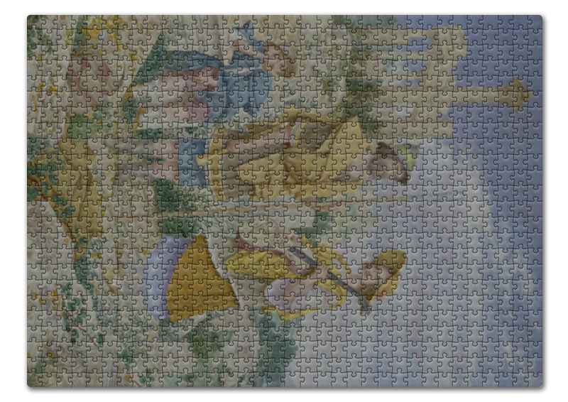 Printio Пазл 43.5×31.4 см (408 элементов) Бродячие музыканты (ричард дадд) printio пазл 43 5×31 4 см 408 элементов давид отрубает голову голиафу картина рубенса