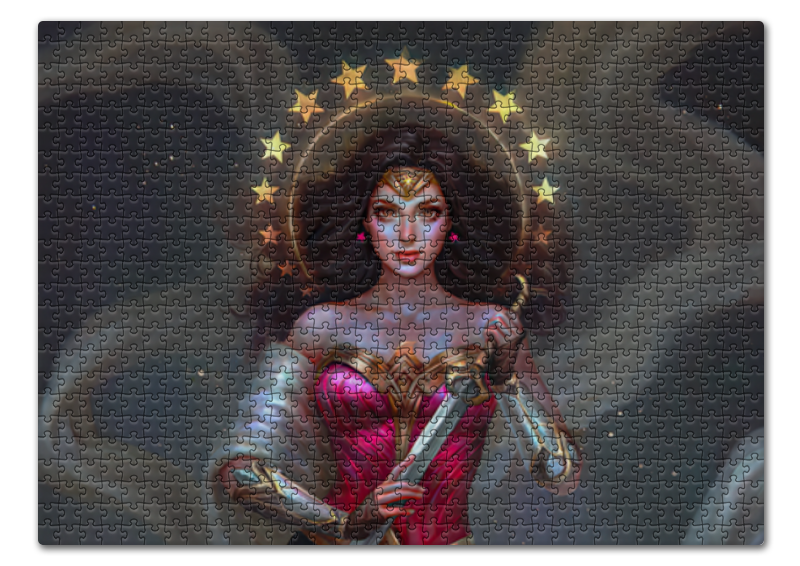 Printio Пазл 43.5×31.4 см (408 элементов) Чудо-женщина