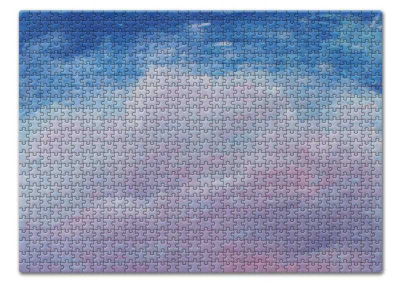 Printio Пазл 43.5×31.4 см (408 элементов) Розовое облако на небе сувенир барашек розовое облако 8х8 см