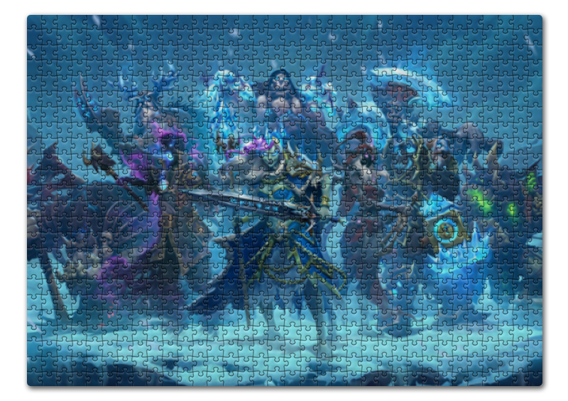 Printio Пазл 43.5×31.4 см (408 элементов) Knights of the frozen throne